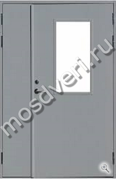 Дымогазонепроницаемая противопожарная дверь ДГН-12 - купить от производителя Мосдвери Дымогазонепроницаемая противопожарная дверь ДГН-12