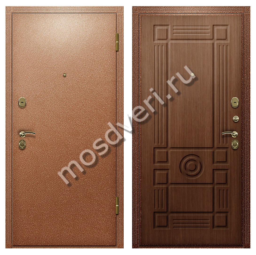 Дверь для загородного дома с порошковым покрытием и МДФ - купить от производителя Мосдвери Дверь для загородного дома с порошковым покрытием и МДФ