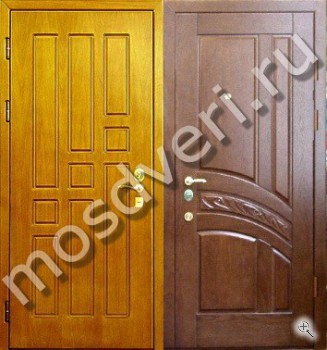 Дверь входная шумоизоляционная, отделка МДФ с двух сторон - купить от производителя Мосдвери Дверь входная шумоизоляционная, отделка МДФ с двух сторон